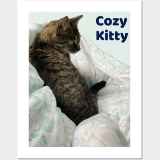 Cozy Kitty Posters and Art